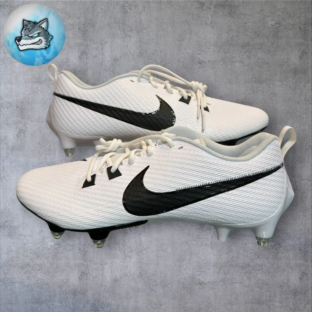 Men's Nike Vapor Edge Speed 360 2 D Football Cleats White FJ7093-100 Size 13.5 W